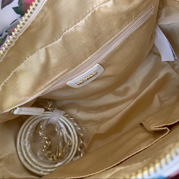 Matching 2 Set Floral Large Handbag & Crossbody - Picture 6 of 7